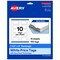 Avery Printable Rectangle Price Tags, Sure Feed Technology, 1-1/2" x 3", Matte White Cardstock, Print-to-The-Edge, Laser/Inkjet Printable, 100 Total
